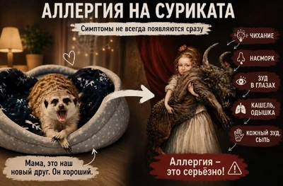 Аллергия на суриката: симптомы и возможные реакции Аллергия на суриката — возможные симптомы и аллергические реакции